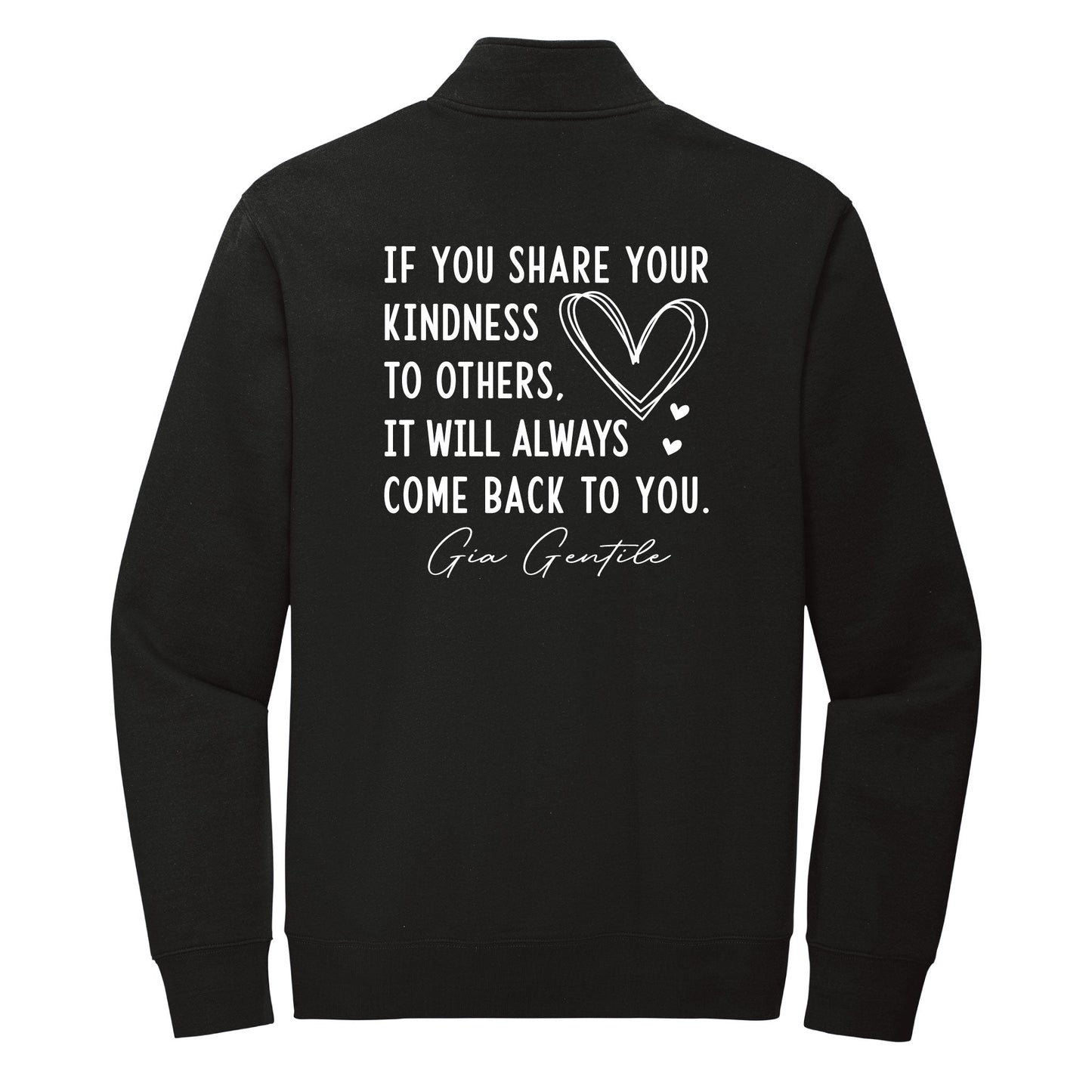 Adult Fleece 1/4-Zip District Sweatshirt