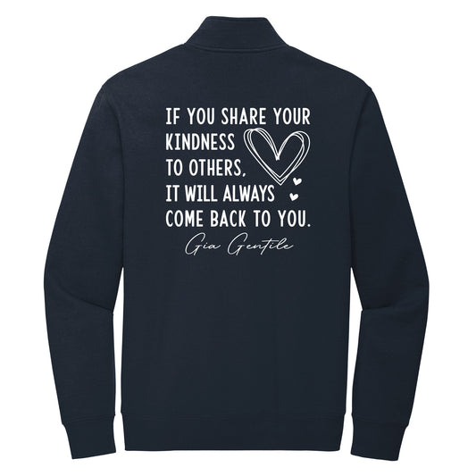 Adult Fleece 1/4-Zip District Sweatshirt