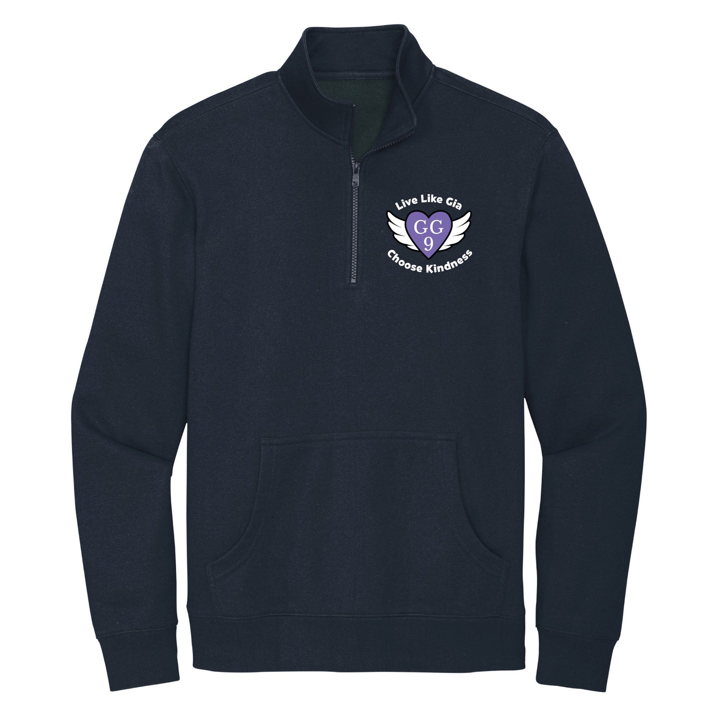 Adult Fleece 1/4-Zip District Sweatshirt