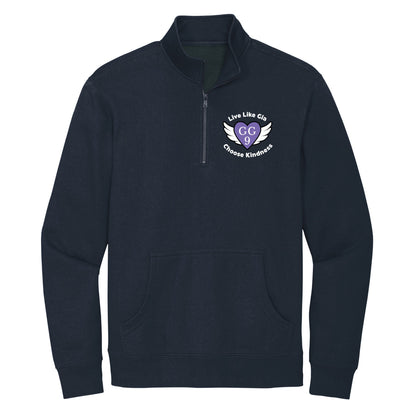 Adult Fleece 1/4-Zip District Sweatshirt