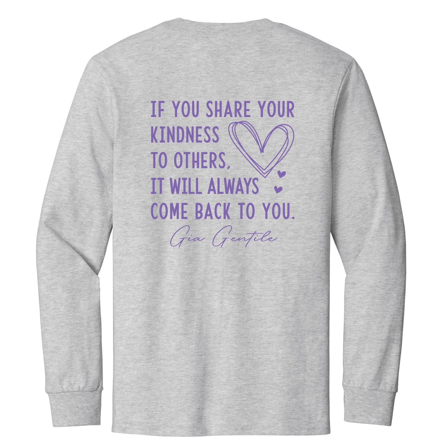 Adult 100% Cotton Long-Sleeve Tee