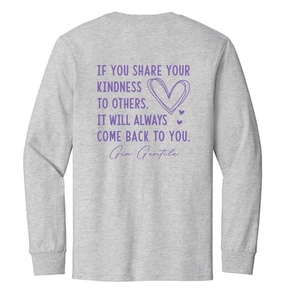 Adult 100% Cotton Long-Sleeve Tee
