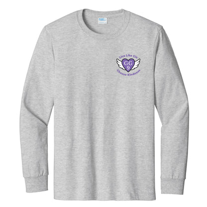 Adult 100% Cotton Long-Sleeve Tee