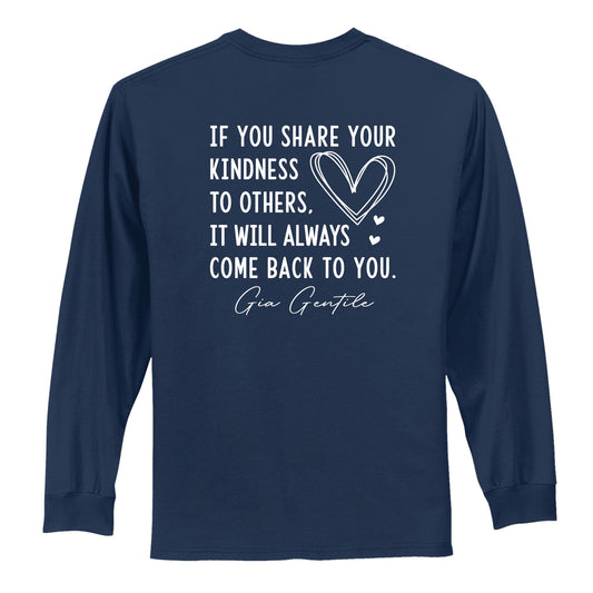 Adult 100% Cotton Long-Sleeve Tee