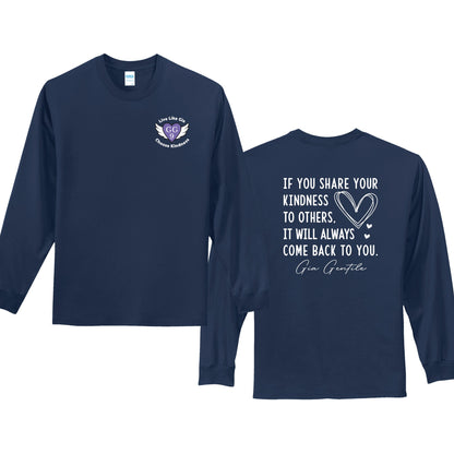 Adult 100% Cotton Long-Sleeve Tee