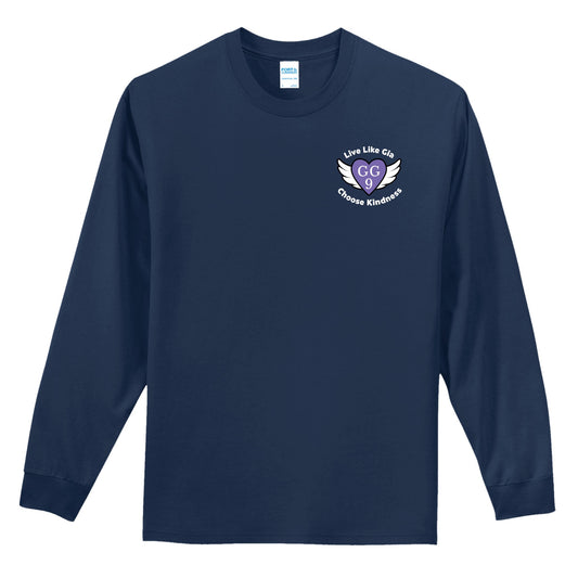 Adult 100% Cotton Long-Sleeve Tee