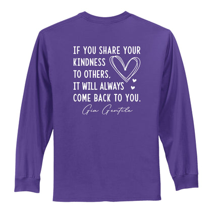 Adult 100% Cotton Long-Sleeve Tee