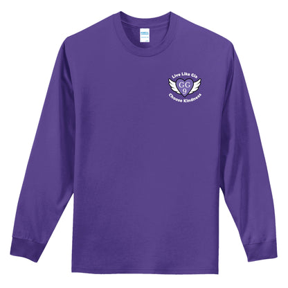 Adult 100% Cotton Long-Sleeve Tee
