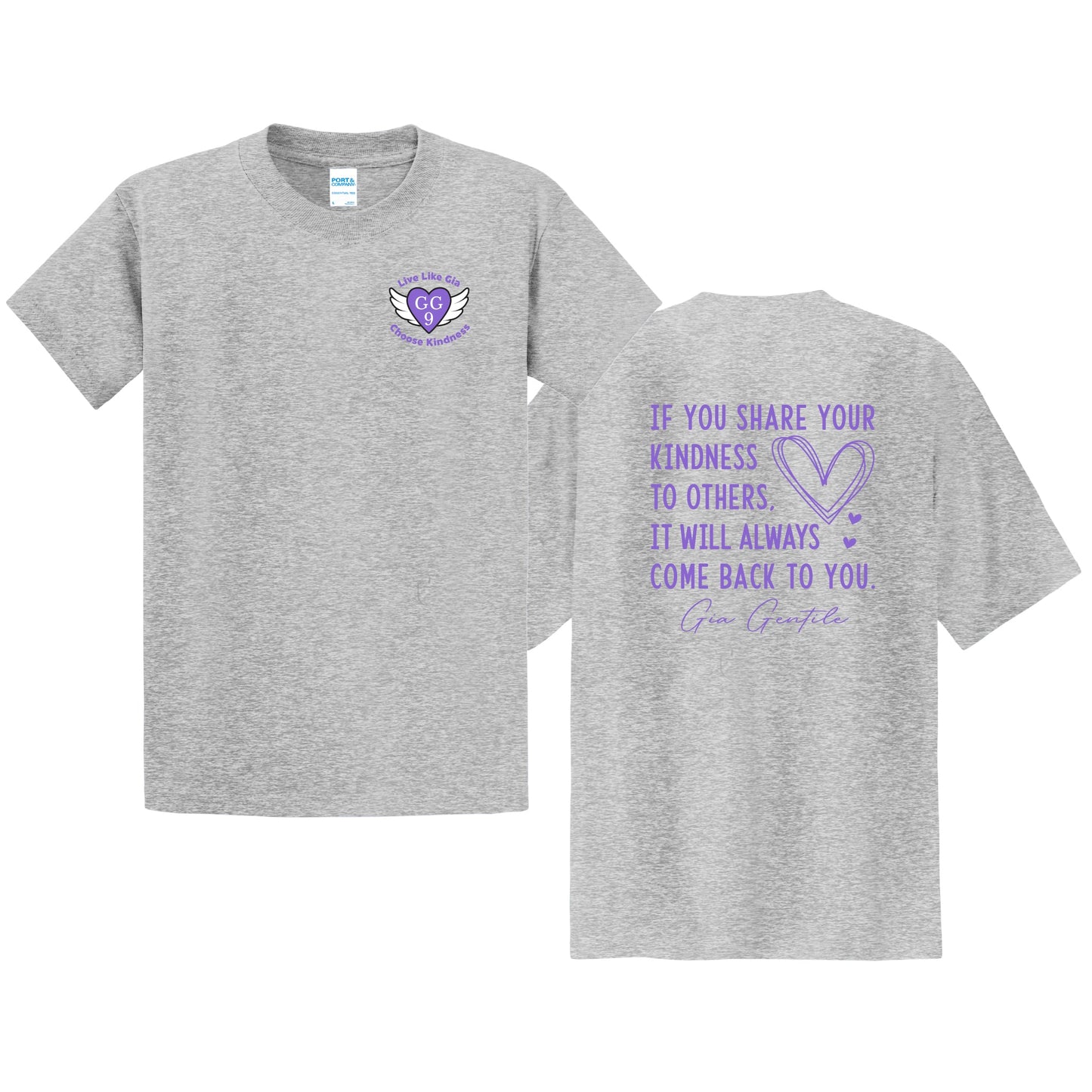 Adult 100% Cotton Short-Sleeve Tee