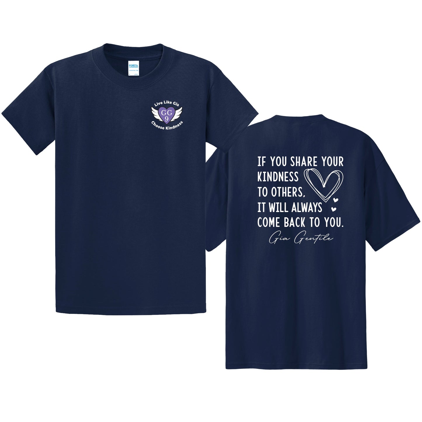 Adult 100% Cotton Short-Sleeve Tee
