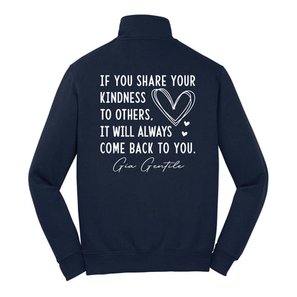 Adult Fleece 1/4-Zip Sweatshirt