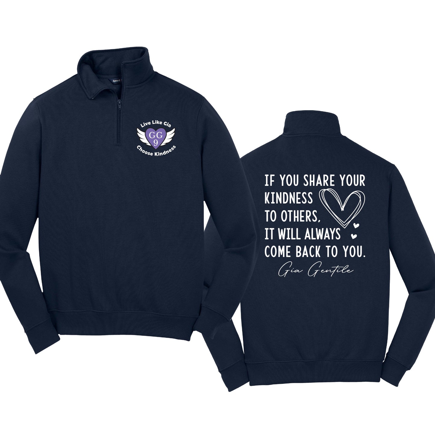 Adult Fleece 1/4-Zip Sweatshirt